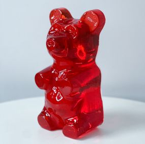 ▷ Jumbo sweet collection gummy bear orange by Gabriela Alejandra Rivera,  2023, Sculpture