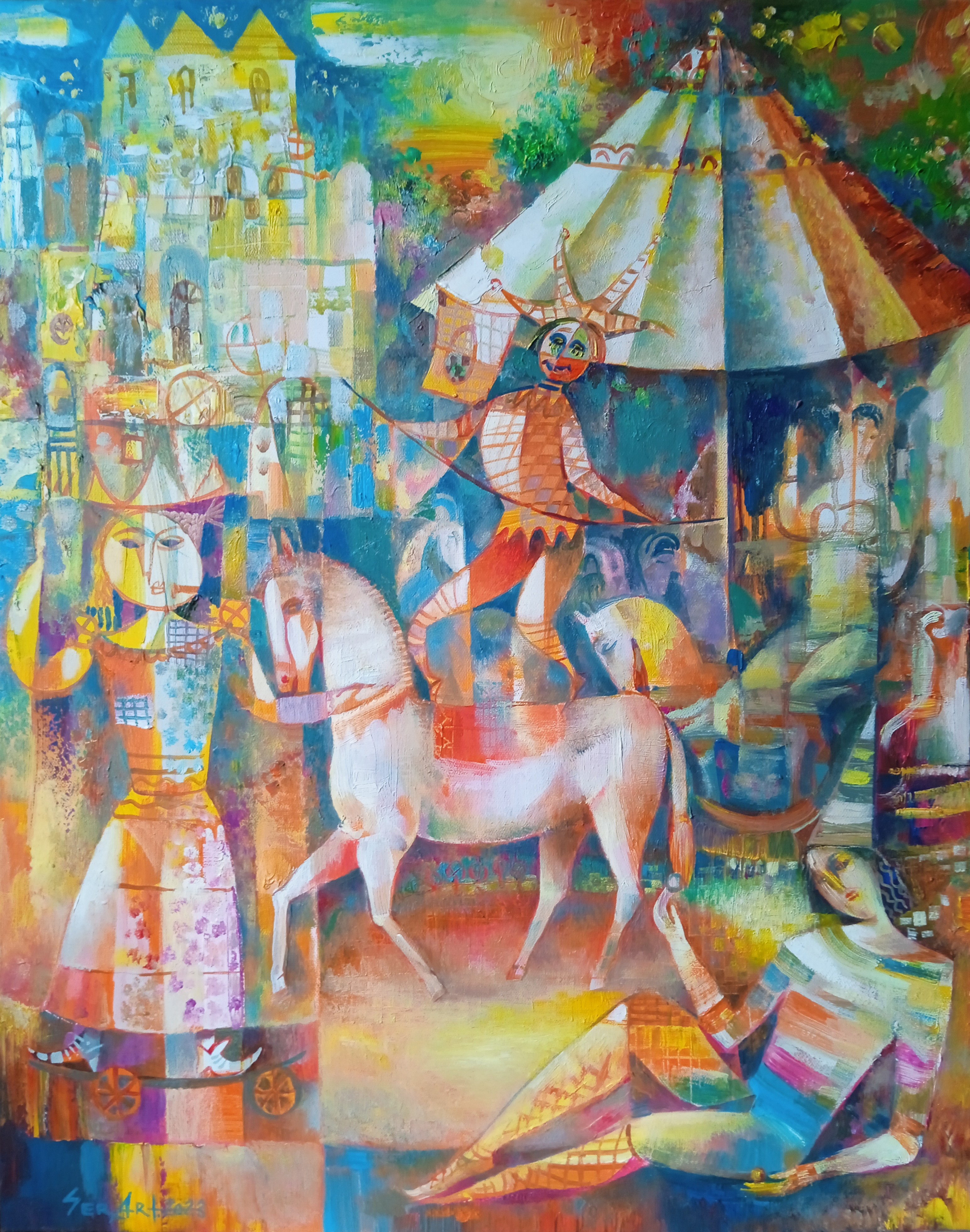 Seyran Gasparyan, Happy carousel Seyran Gasparyan, Happy carousel
