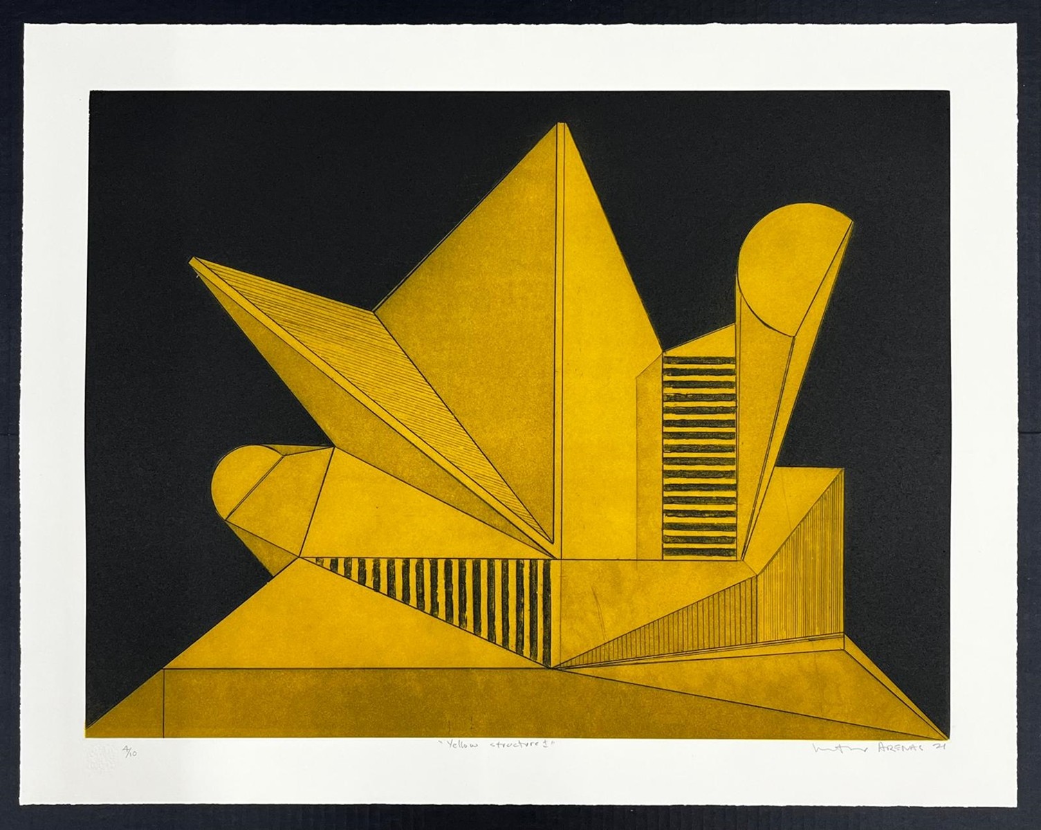 Nestor Arenas, Yellow Structure I Nestor Arenas, Yellow Structure I