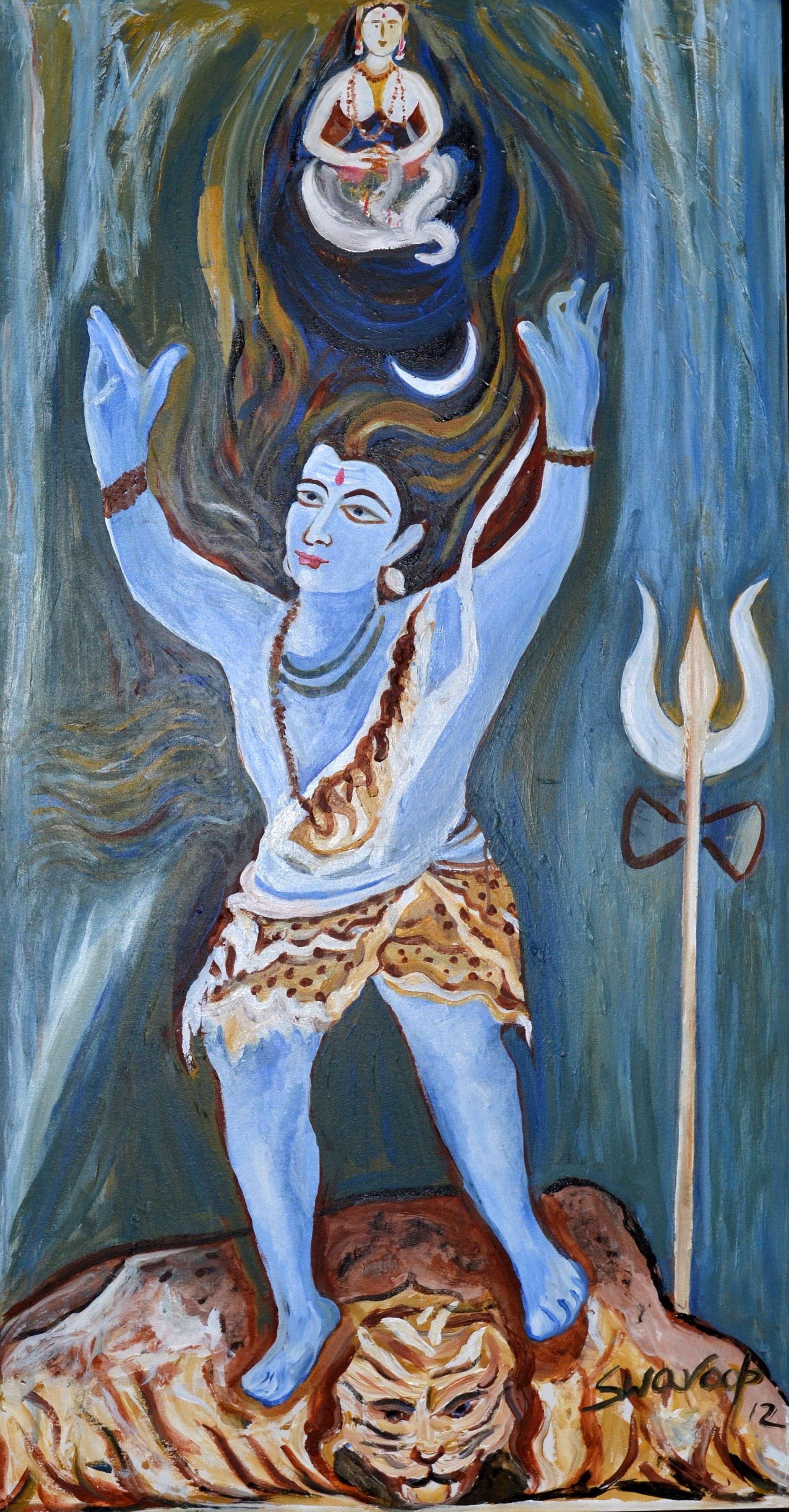 Anand Manchiraju, Lord Siva Beholder of Ganges Anand Manchiraju, Lord Siva Beholder of Ganges