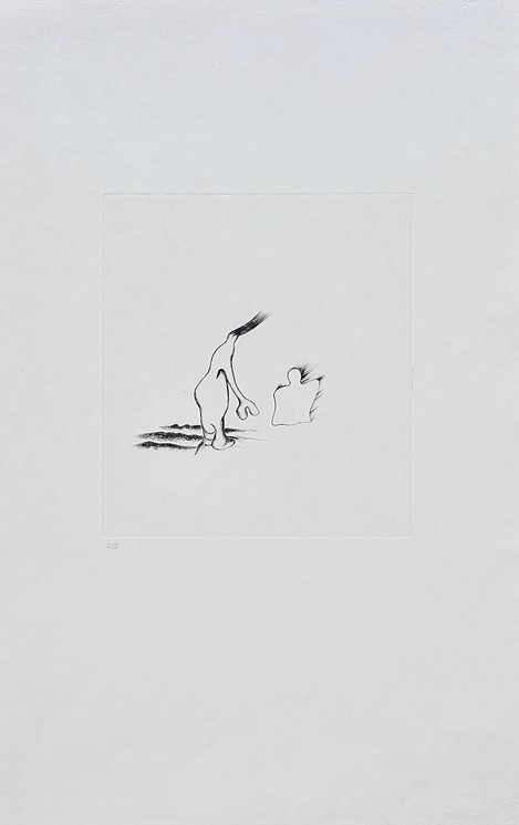 ▷ Sans titre (Un poème dans chaque livre Paul Eluard) Ref BDNW2925 by Henri  Laurens, 1955, Print