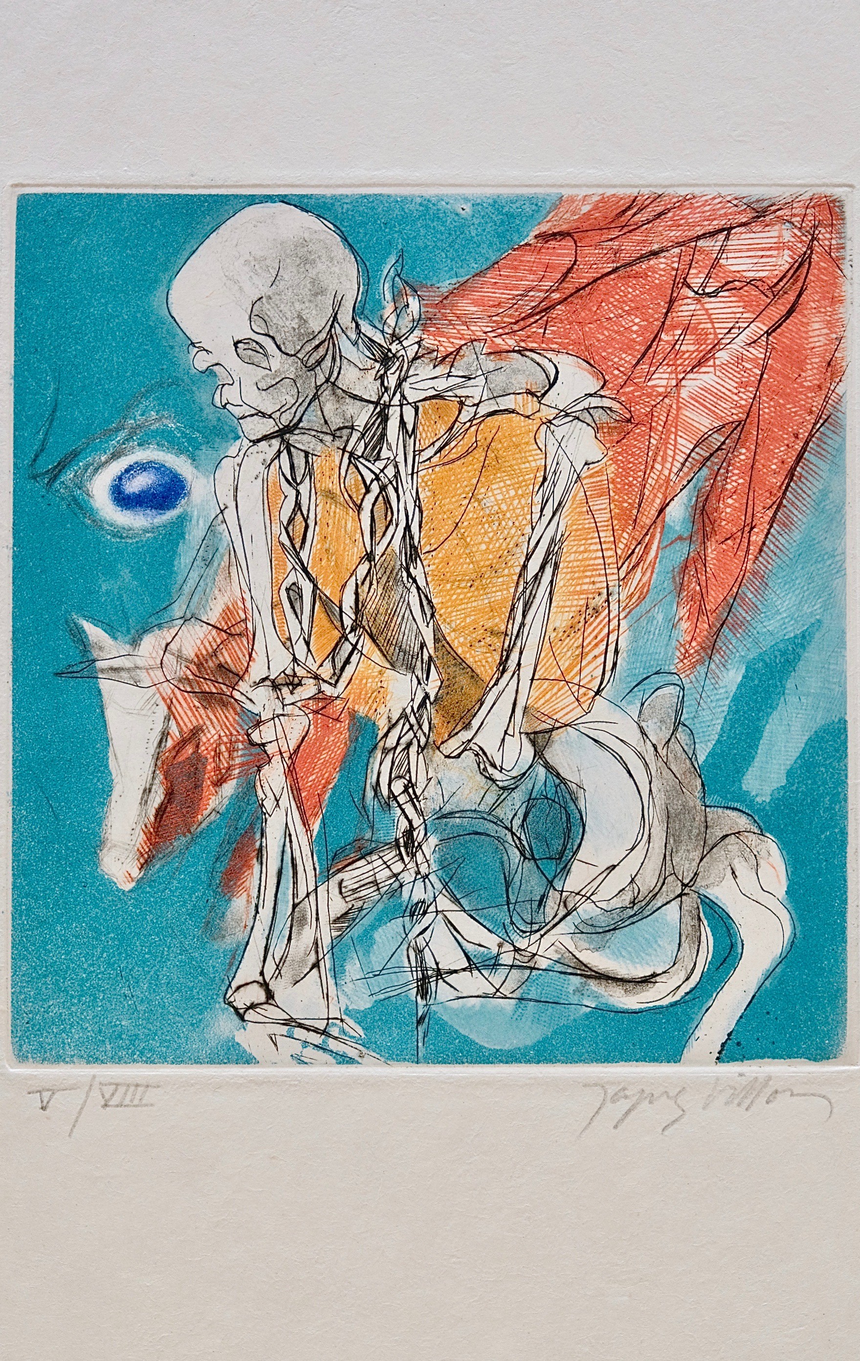 Jacques Villon, Sans titre (Un poème dans chaque livre Paul Eluard) Ref BDNW3067 Jacques Villon, Sans titre (Un poème dans chaque livre Paul Eluard) Ref BDNW3067