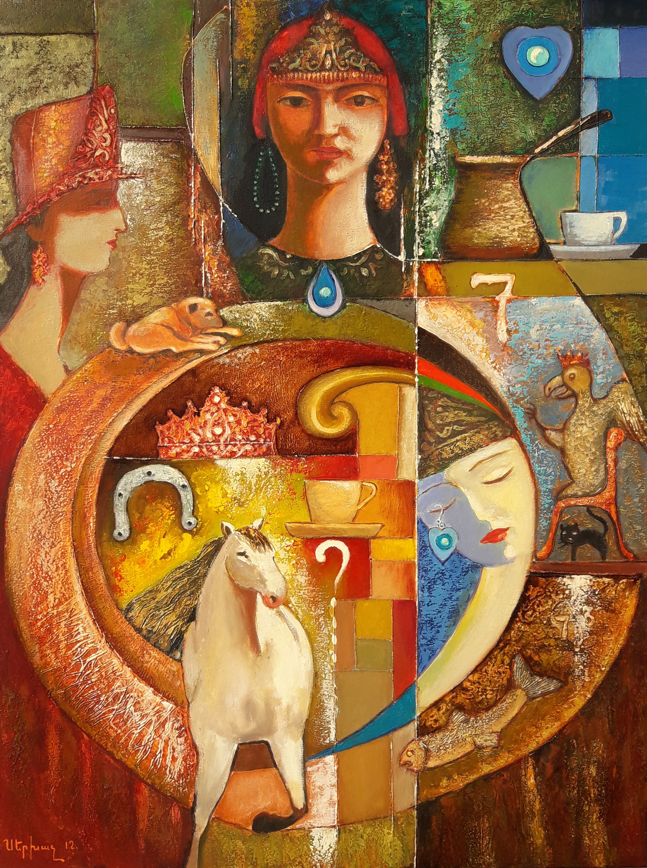 Sergey Khachatryan, Divination with a cup of coffee Sergey Khachatryan, Divination with a cup of coffee