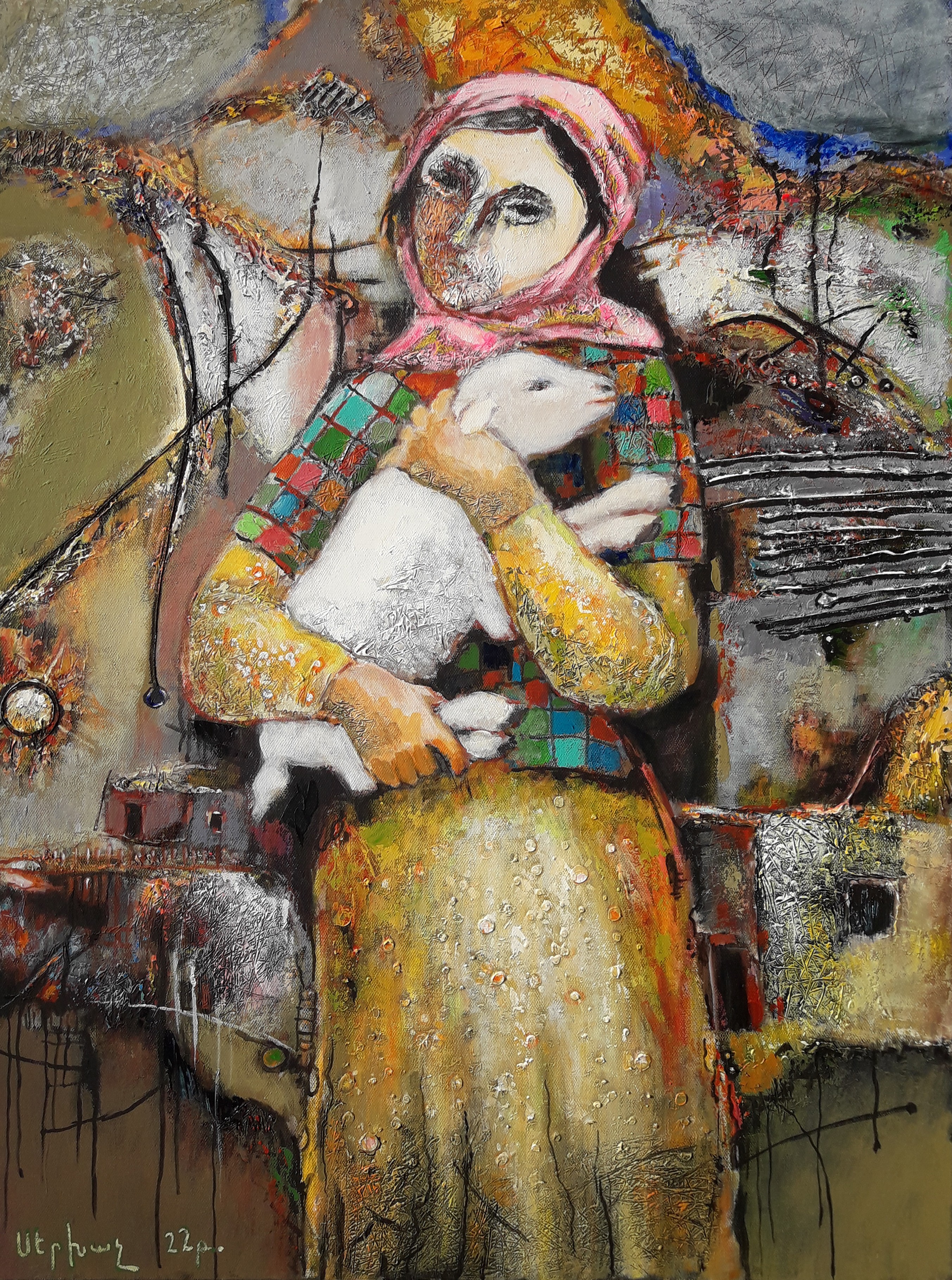 Sergey Khachatryan, With lamb Sergey Khachatryan, With lamb