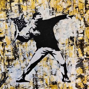 The rebel Gold ( a tribute to Banksy), Dr. Love