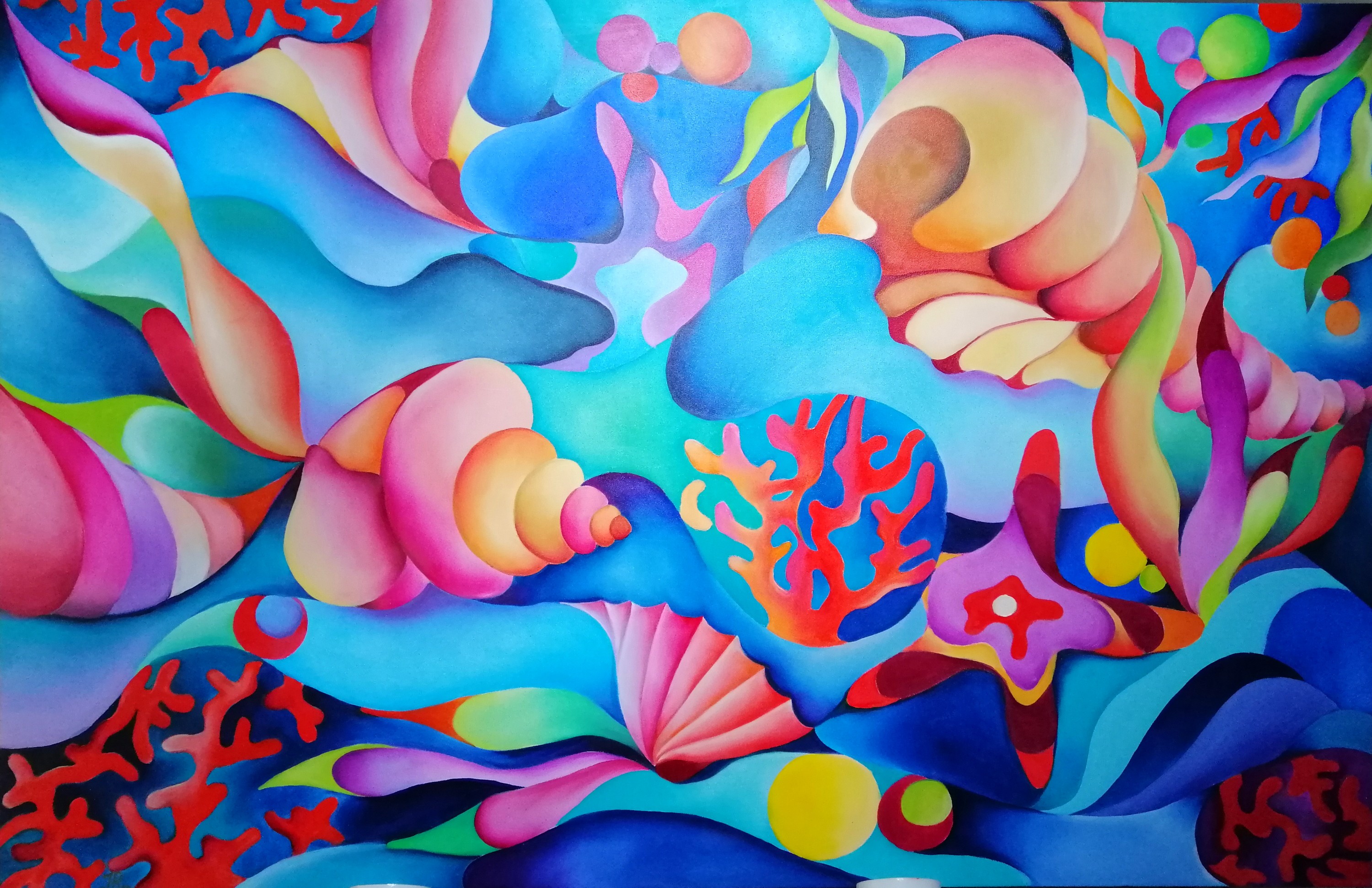 Irene Mahon, Fonds marins Irene Mahon, Fonds marins