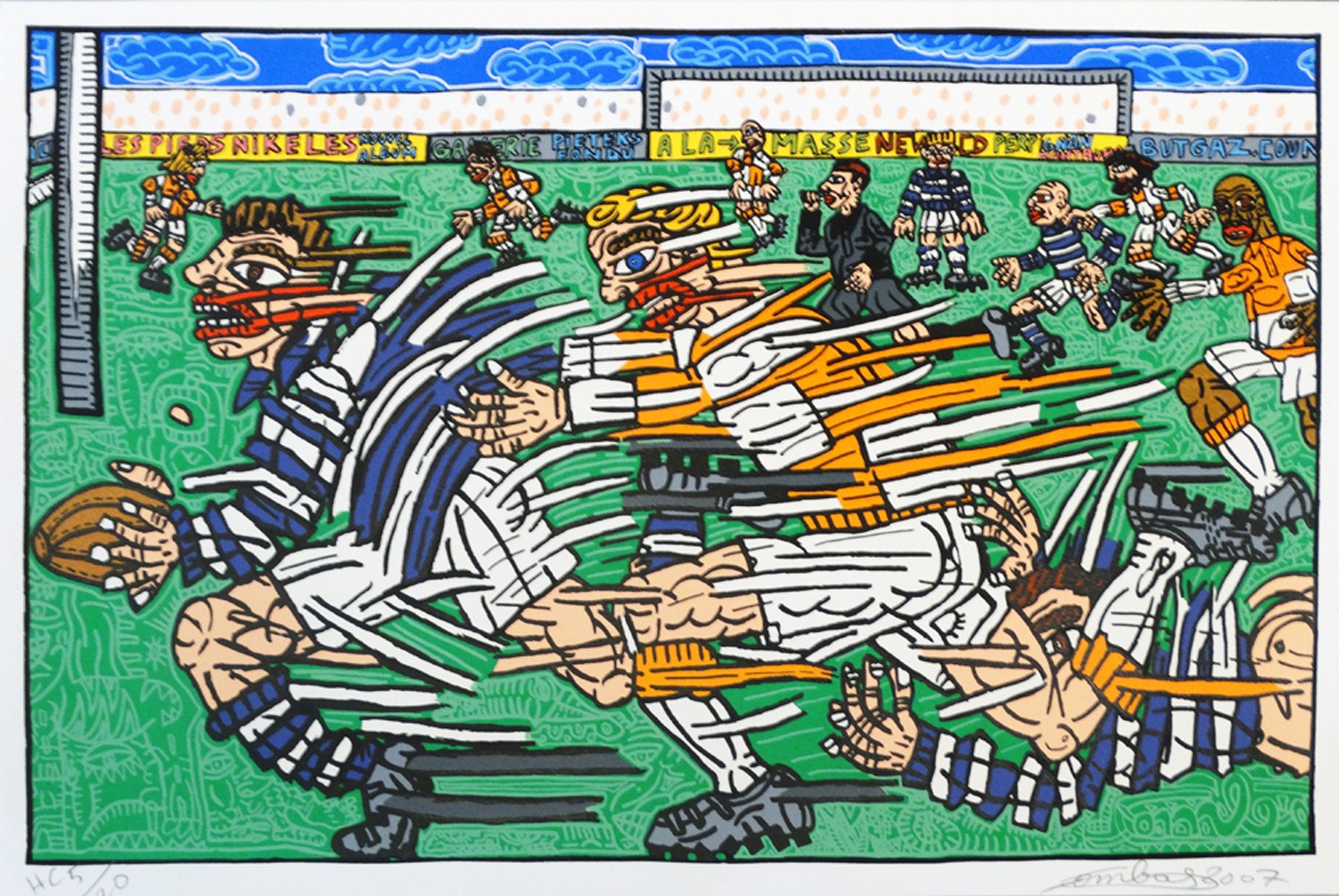 Robert Combas, Rugby Robert Combas, Rugby