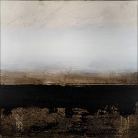 Painting, Dark Silhouette, Nemanja Nikolic