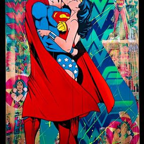 Print, Superman and Wonder Woman, Maxime Andriot