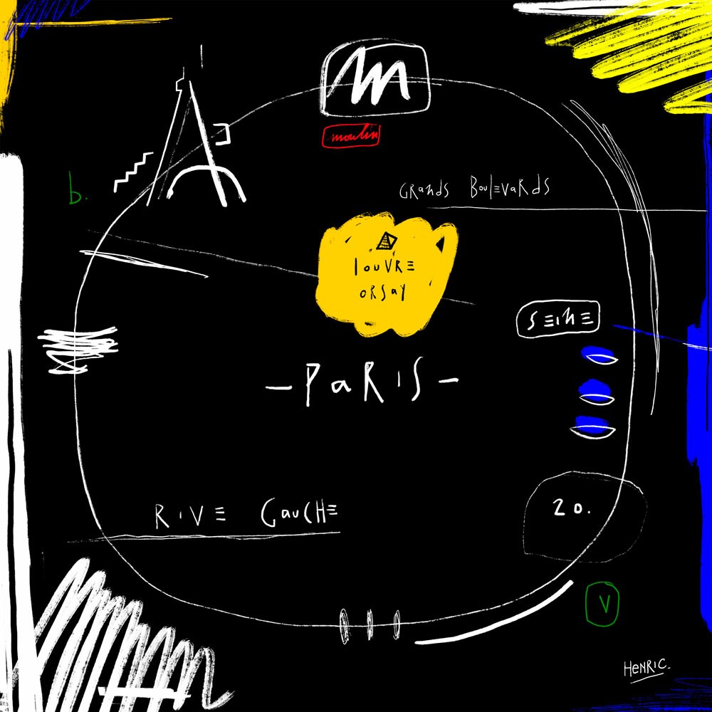 Jean-Philippe Henric, Plan de Paris Jean-Philippe Henric, Plan de Paris