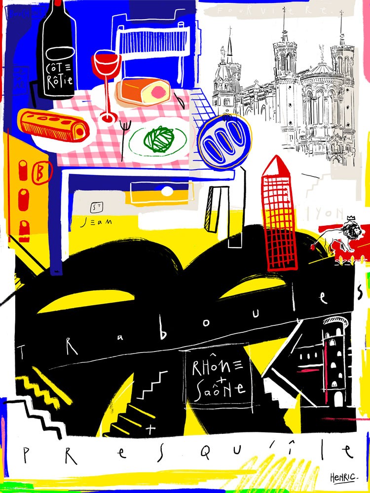 Jean-Philippe Henric, Traboules Jean-Philippe Henric, Traboules