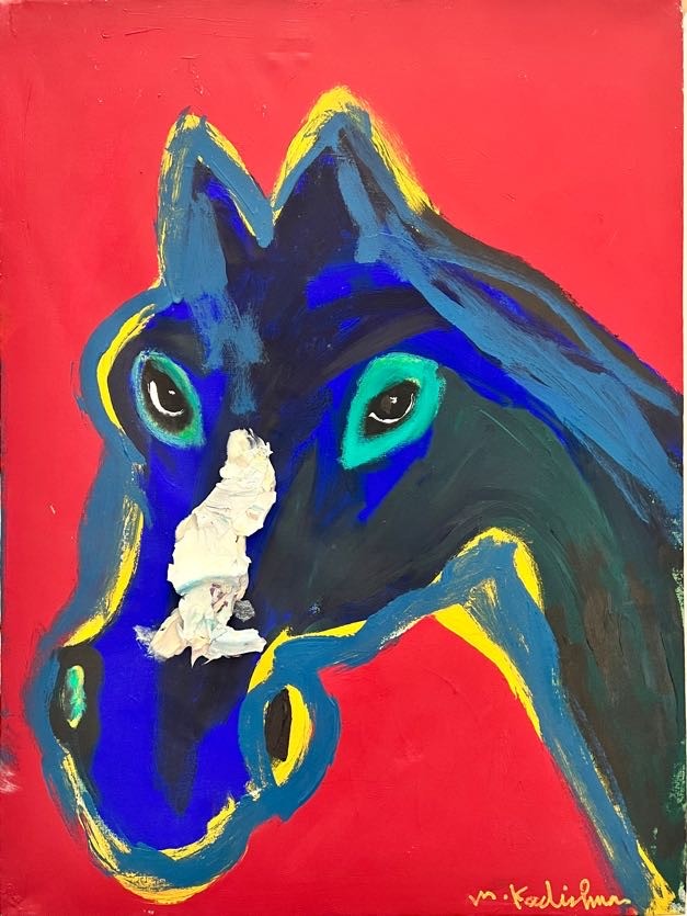 Menashe Kadishman, Horse Menashe Kadishman, Horse