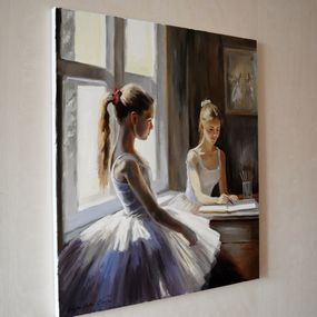 Serghei Ghetiu, During the break at the ballet school Serghei Ghetiu, During the break at the ballet school