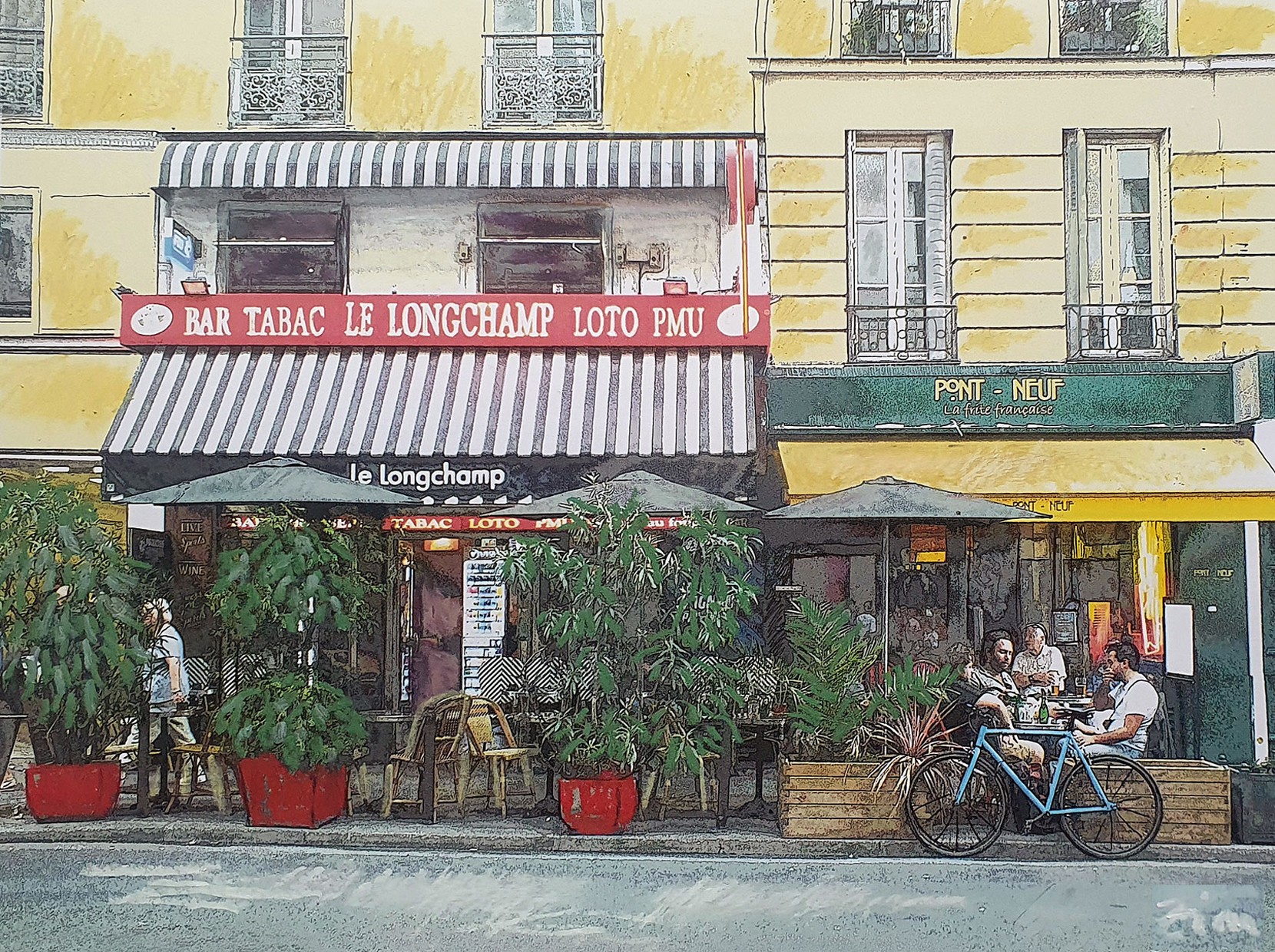 Marion Zimmermann, Bistrot à Paris Marion Zimmermann, Bistrot à Paris