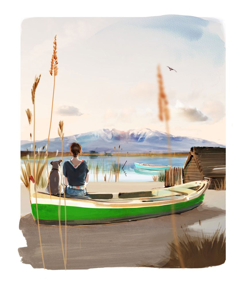 Sophie Griotto, Vue de l'Etang Sophie Griotto, Vue de l'Etang