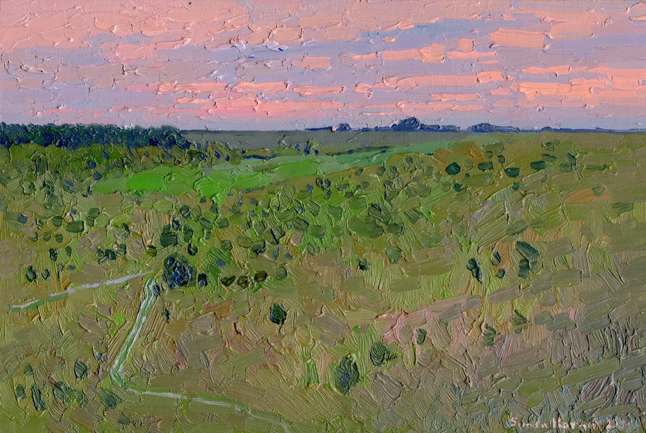 Simon Kozhin, Sunset. August Simon Kozhin, Sunset. August