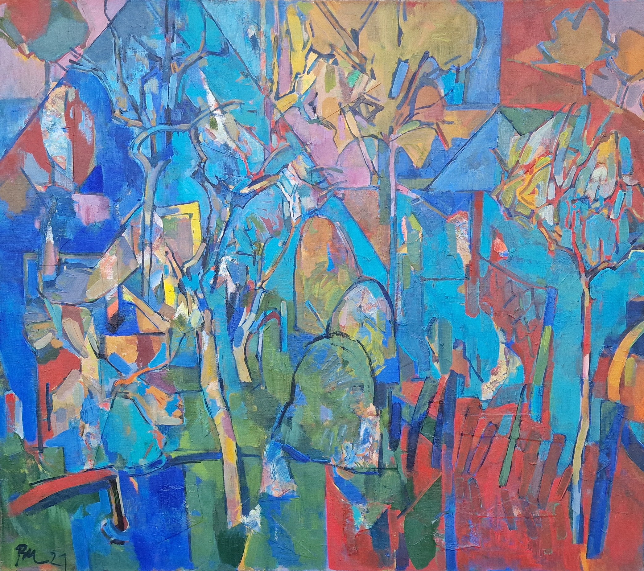 Bedriska Uzdilova, Garden - Evening Bedriska Uzdilova, Garden - Evening