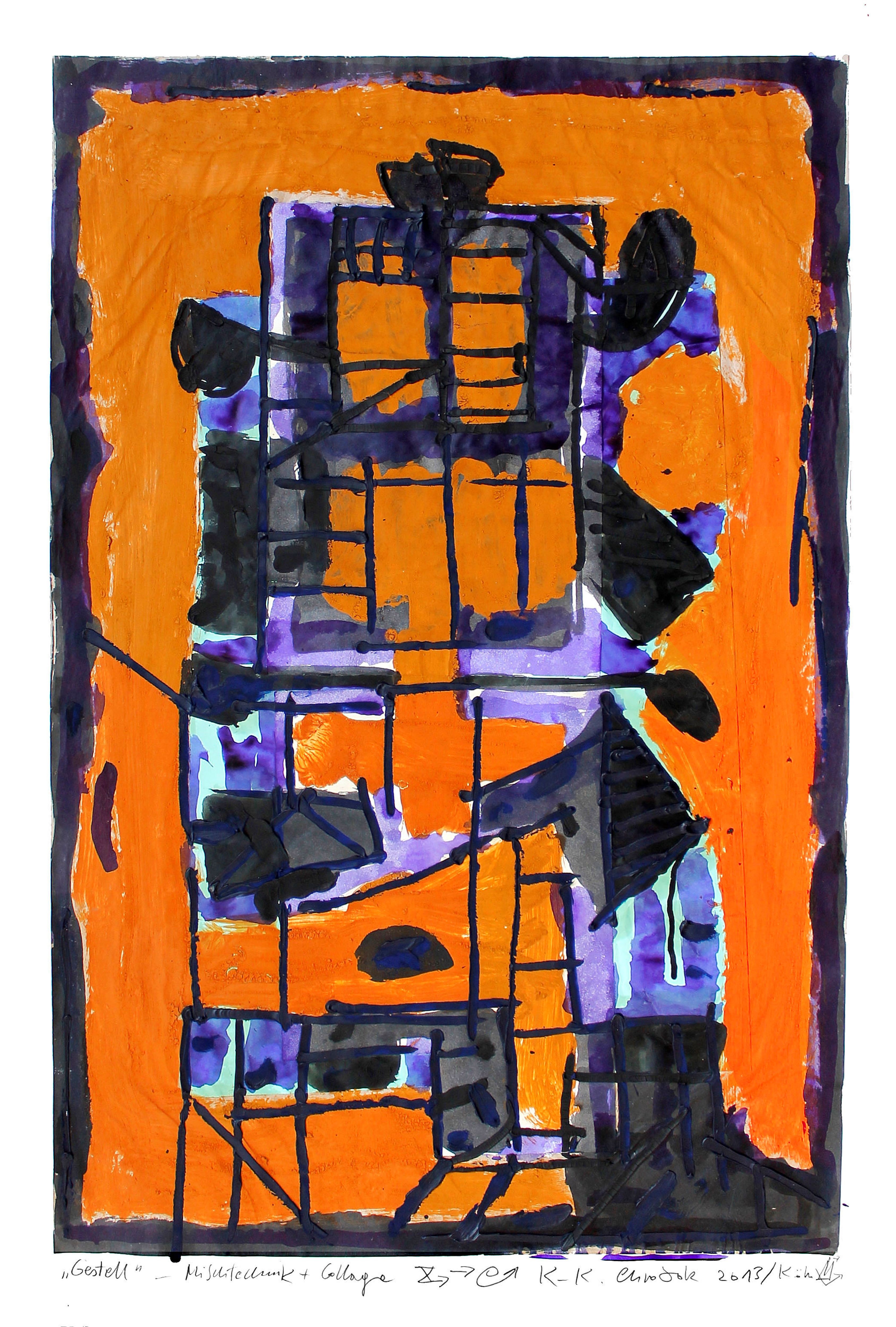 Karl-Karol Chrobok, Scaffolding Karl-Karol Chrobok, Scaffolding