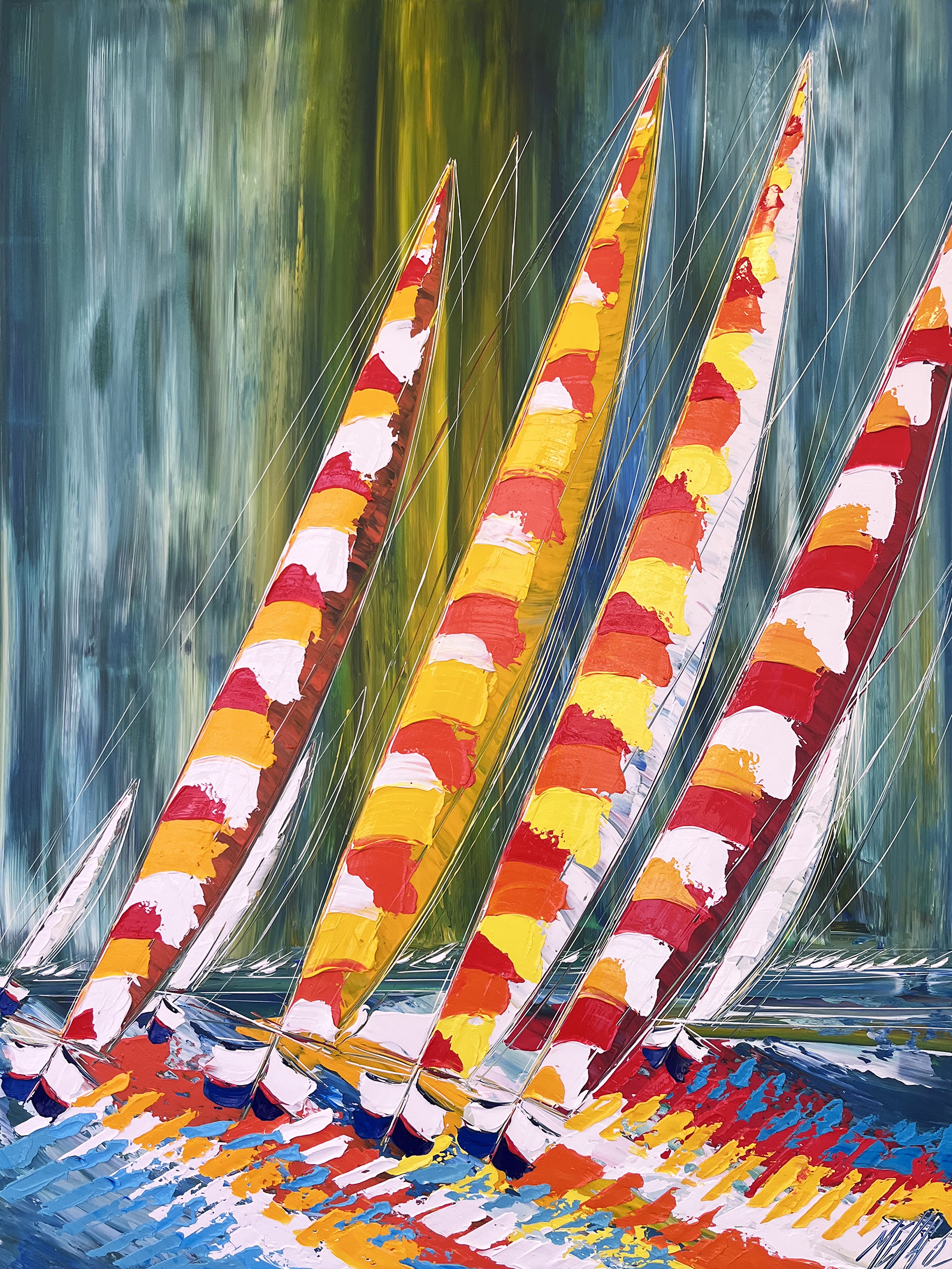 Olivier Messas, Course en mer... (Esprit Voile) Olivier Messas, Course en mer... (Esprit Voile)