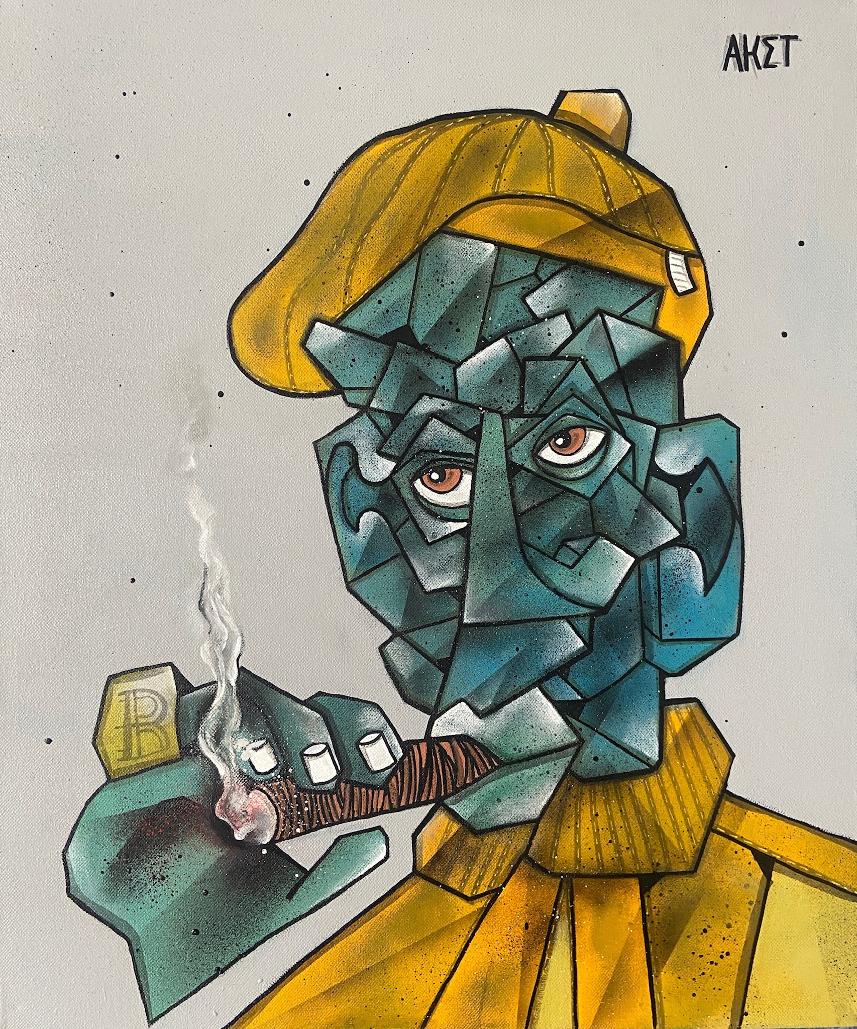 AKET, L'homme au cigare AKET, L'homme au cigare