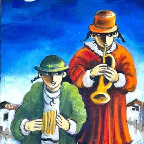 Night Klezmer, Yosl Bergner