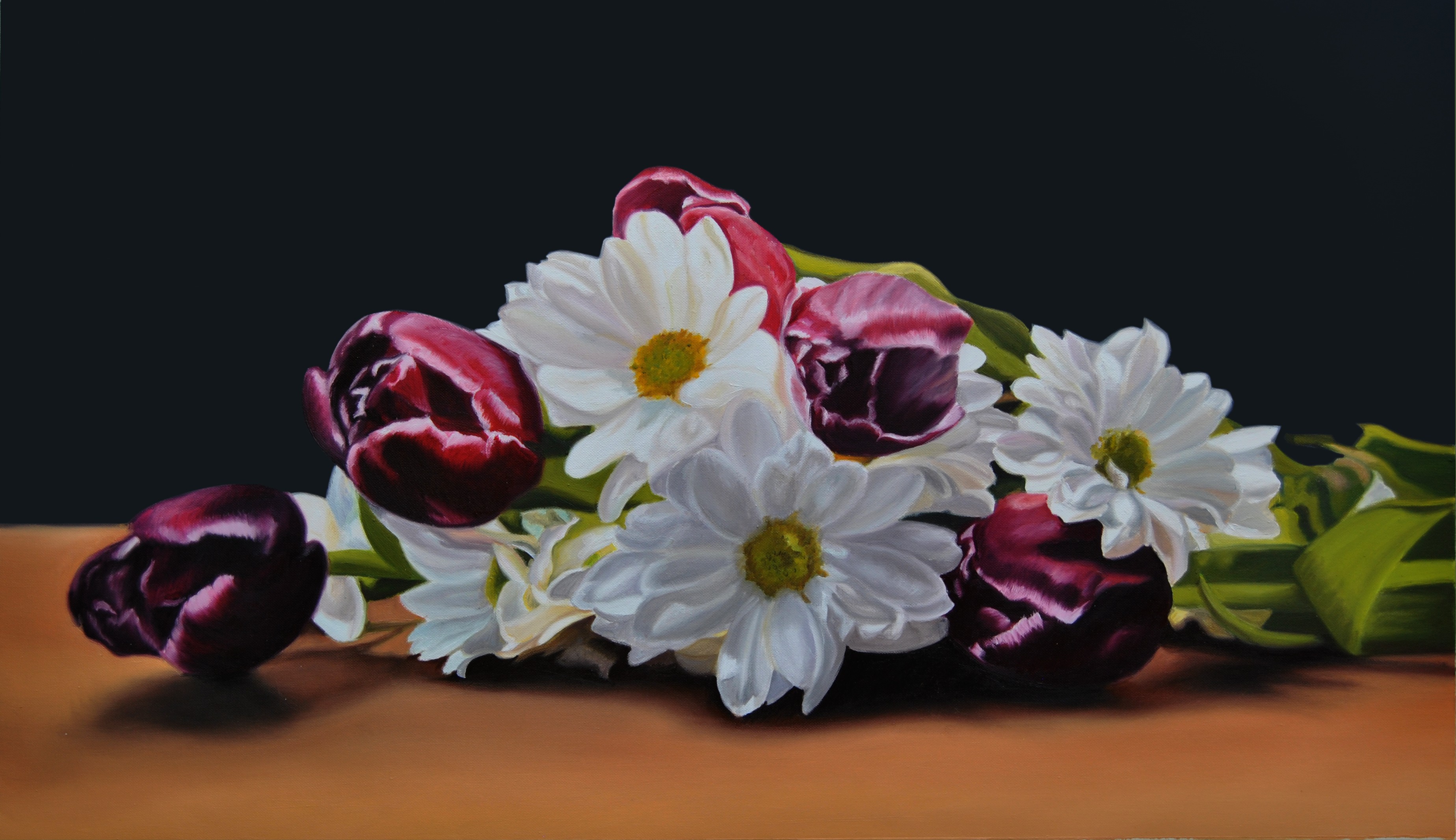 Simona Tsvetkova, Still life with flowers Simona Tsvetkova, Still life with flowers