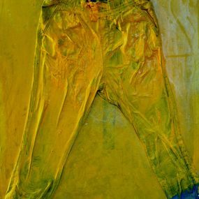 Painting, Le pantalon jaune, Shaked Adiv