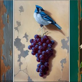 Peinture, Still life with birds, Ara Gasparyan