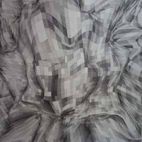 Painting, Geometria fractal 1, James Bonachea