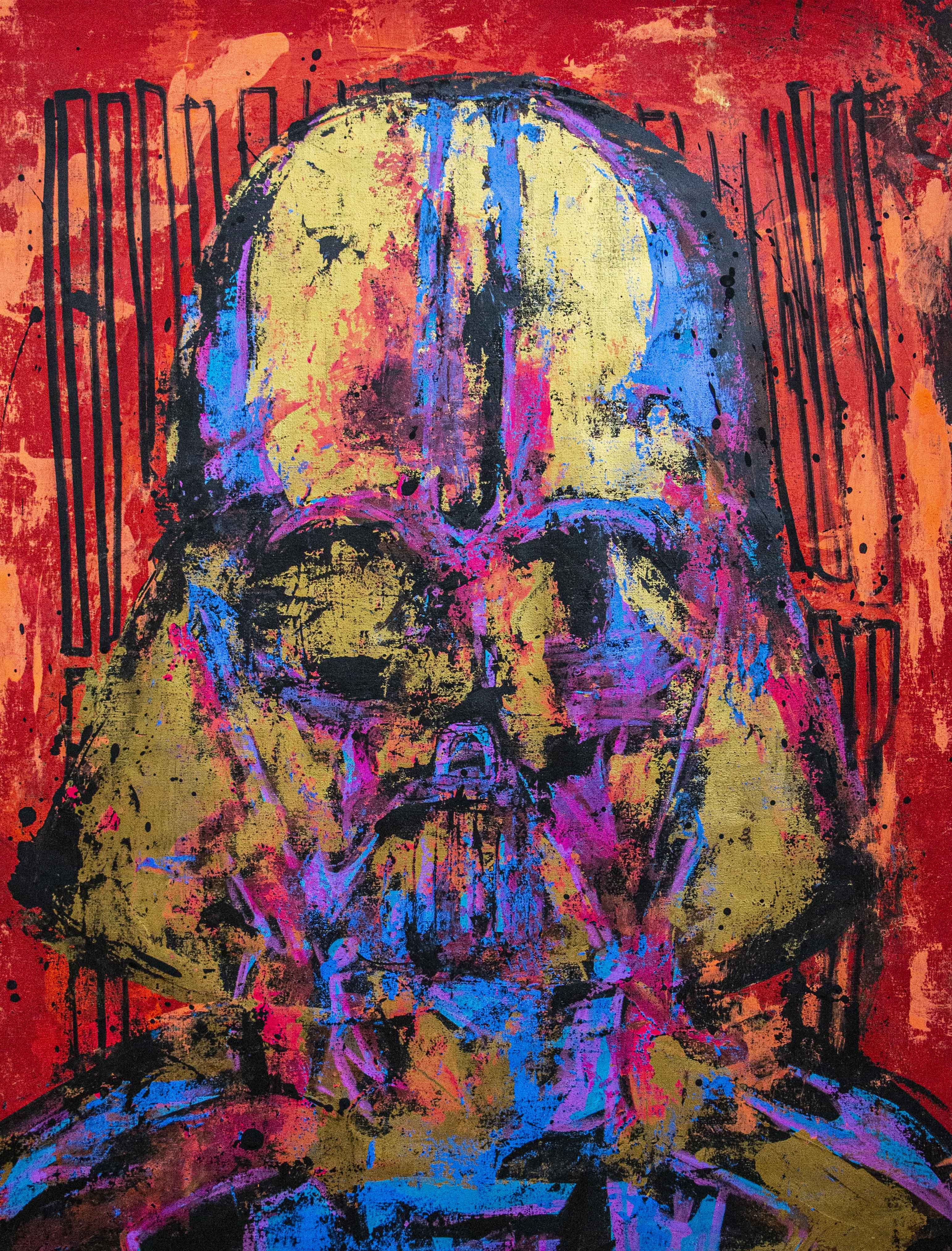 Carlos Pun Art, Welcome to the dark side - Darth Vader Carlos Pun Art, Welcome to the dark side - Darth Vader