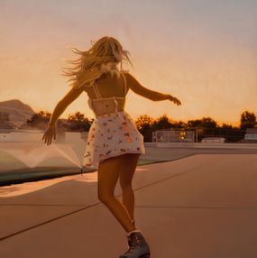 Édition, Skating in the Schoolyard, Carrie Graber