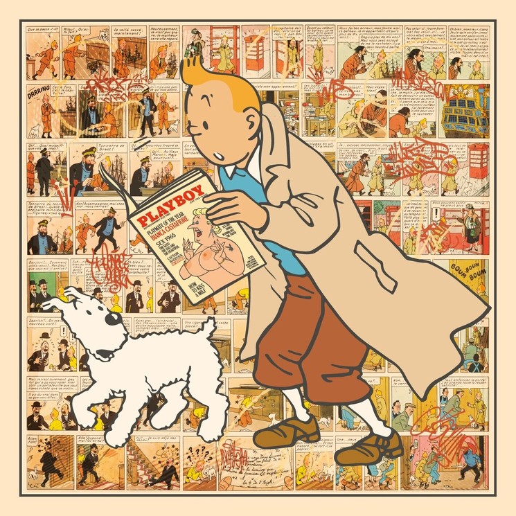 ▷ Tintin LV vintage by Kobalt, 2023, Print