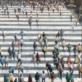 Crowd Crossing, Julia Whitehead