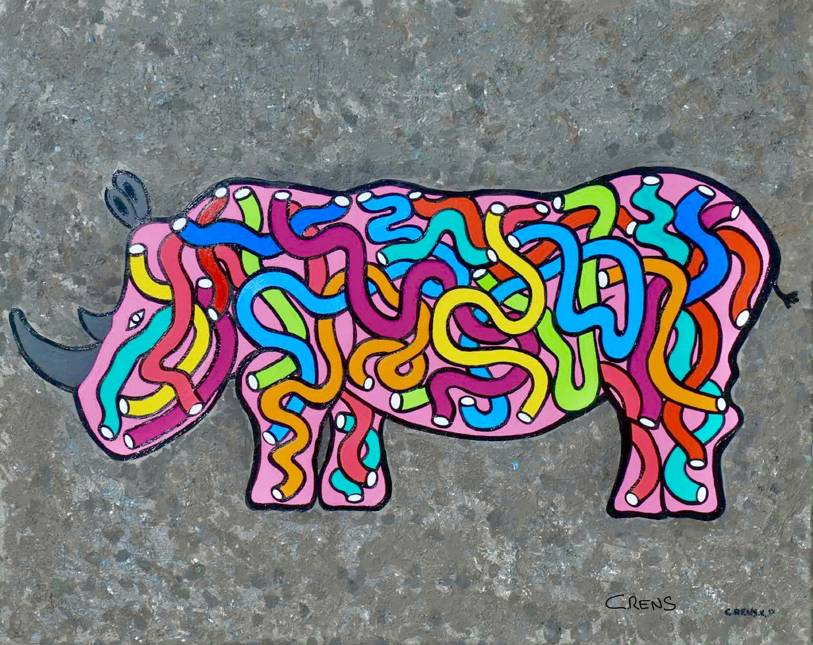 Catherine Rens, Rhinocéros Catherine Rens, Rhinocéros