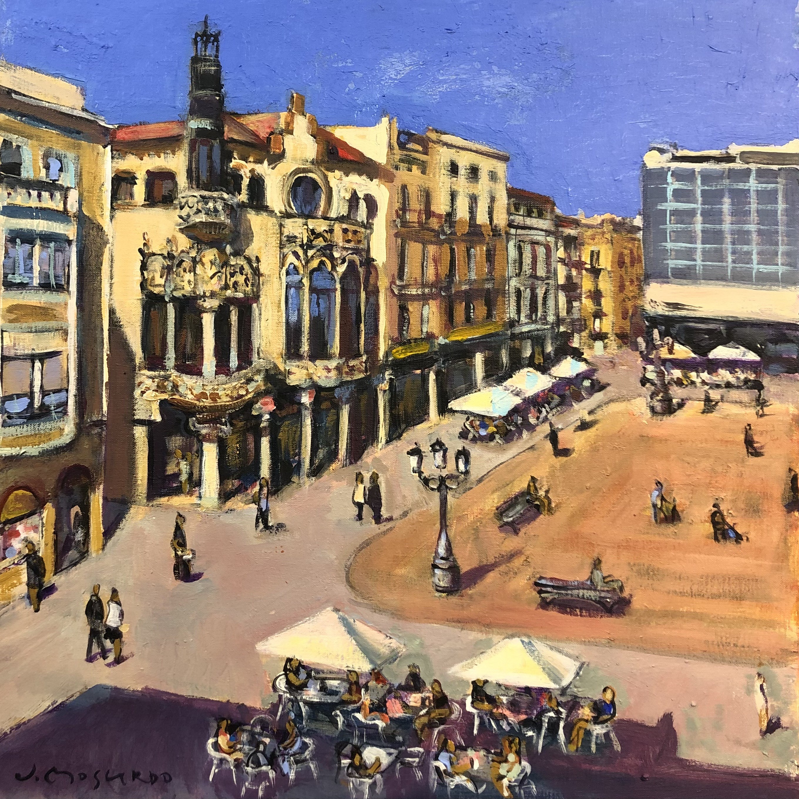 Josep Moscardó, Plaça Mercadal, Reus Josep Moscardó, Plaça Mercadal, Reus