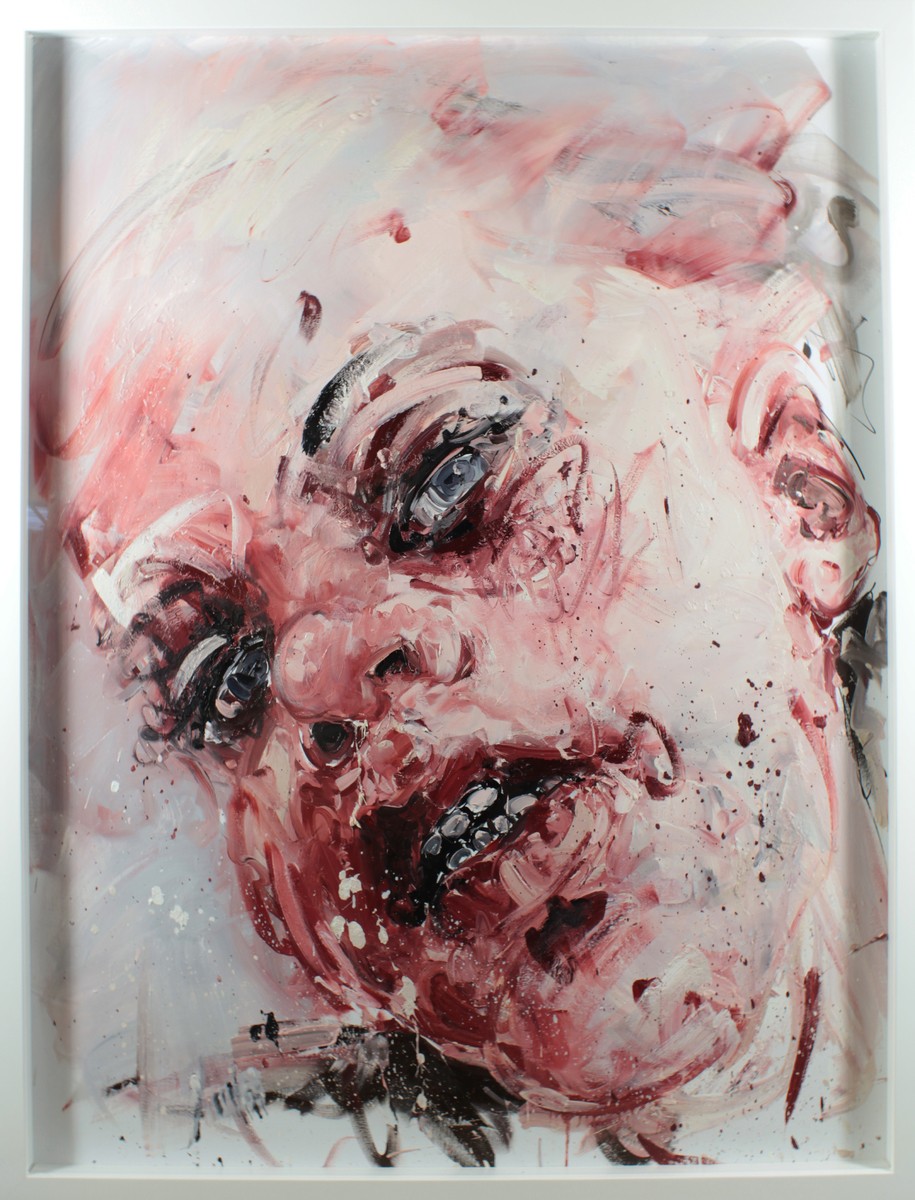 Philippe Pasqua, Visage Irina Gros Plan Philippe Pasqua, Visage Irina Gros Plan
