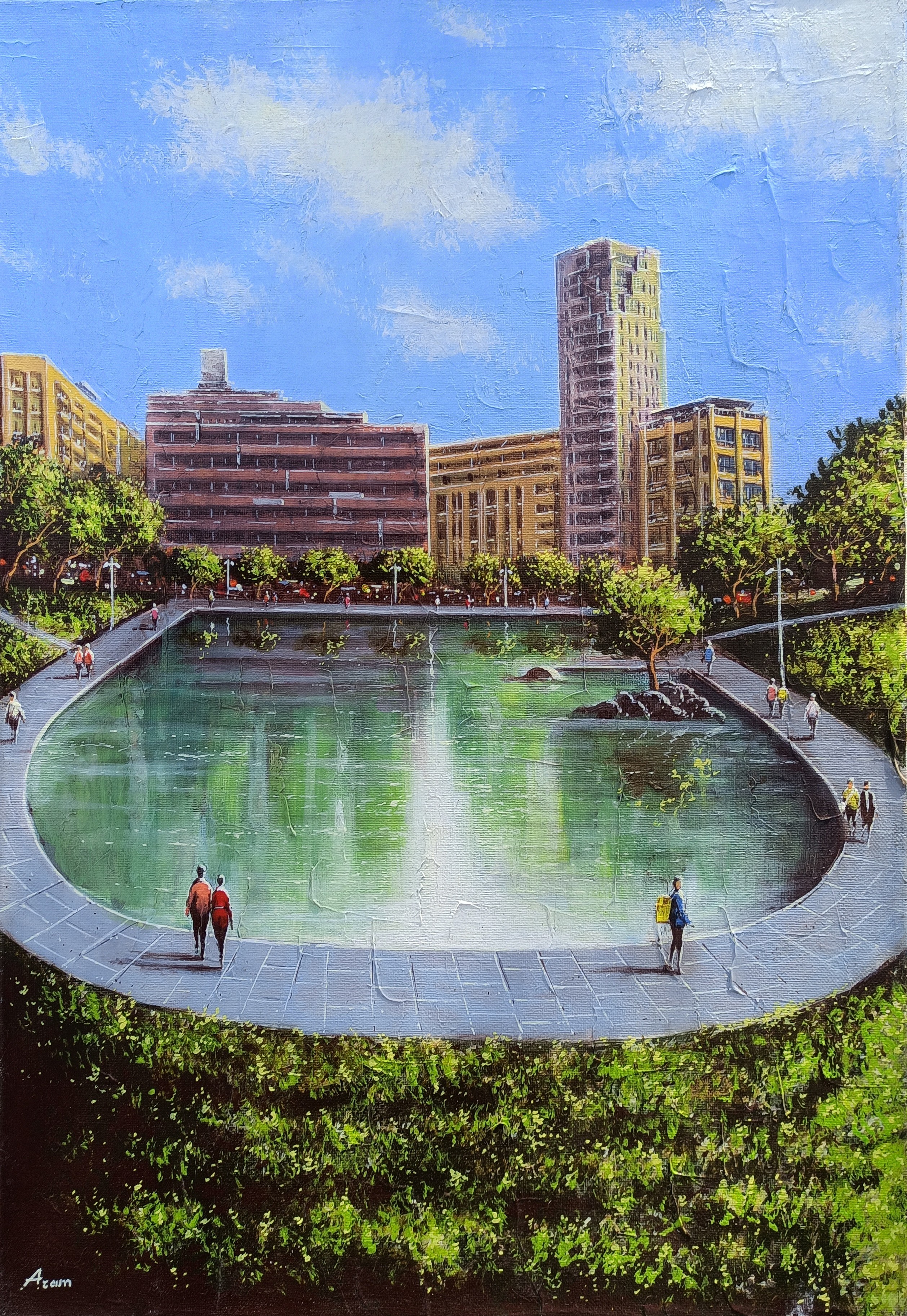 Aram Movsisyan, Cityscape - Yerevan - 2 Aram Movsisyan, Cityscape - Yerevan - 2