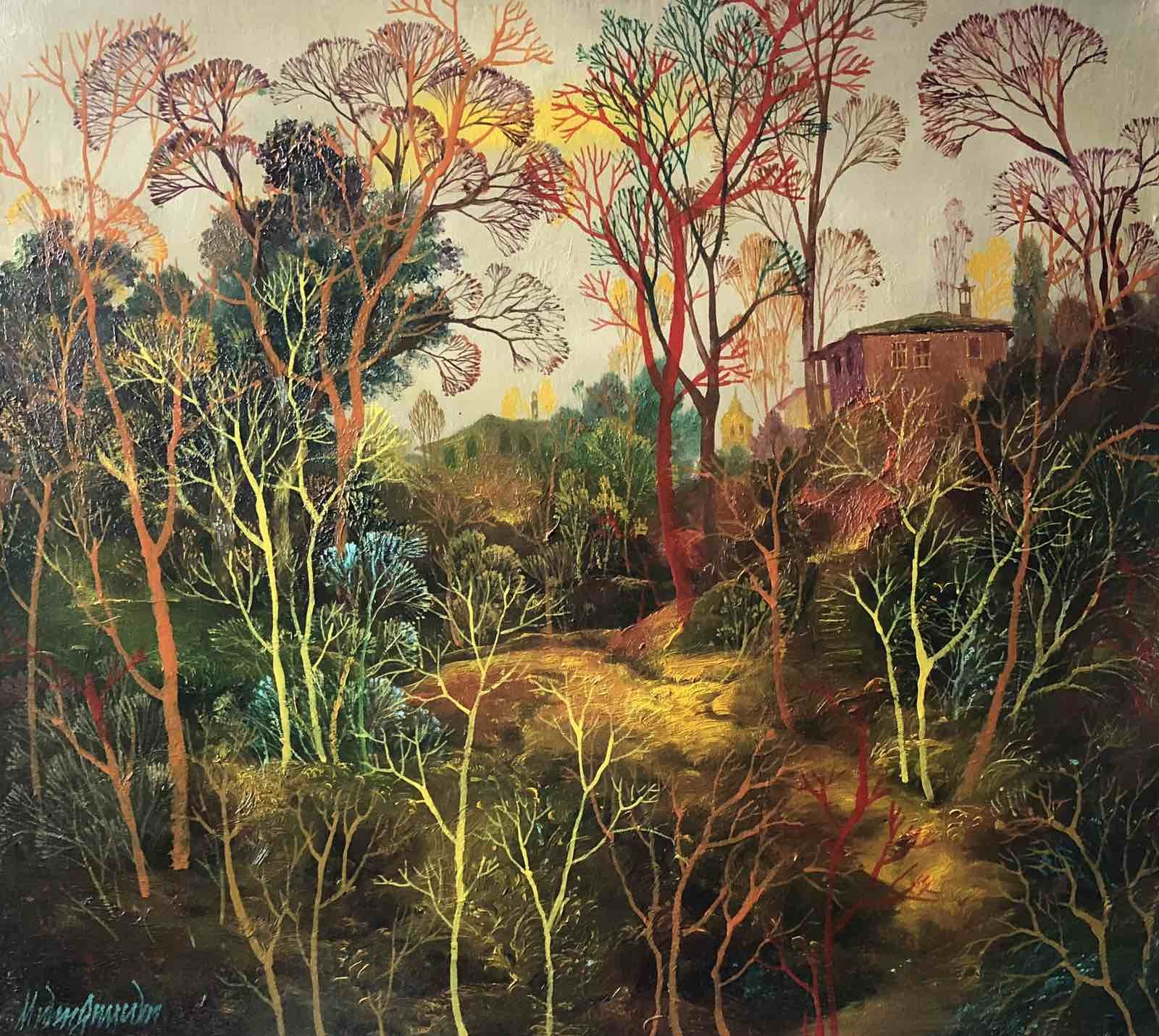 Mitko Dimitrov, Memory - Autumn landscape Mitko Dimitrov, Memory - Autumn landscape