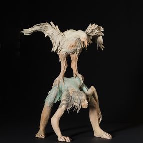 Femme à l'oiseau, Fanny Ferré