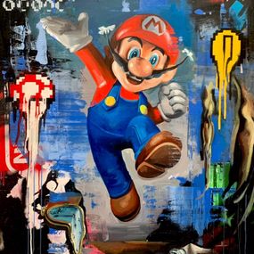 Pintura, Mario in Dali's world, Zinsky