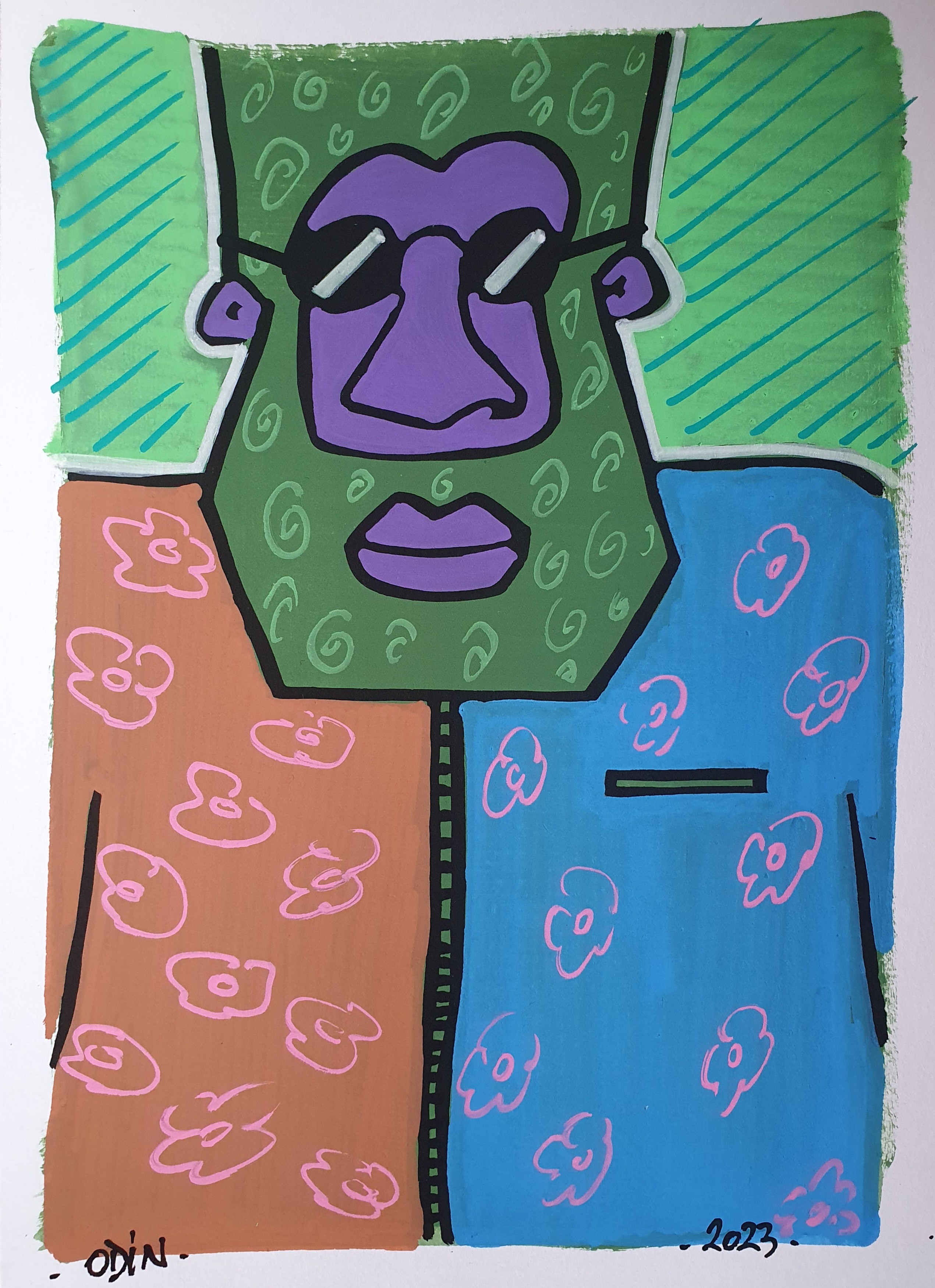 Odin Pigelet, Monsieur flower Odin Pigelet, Monsieur flower