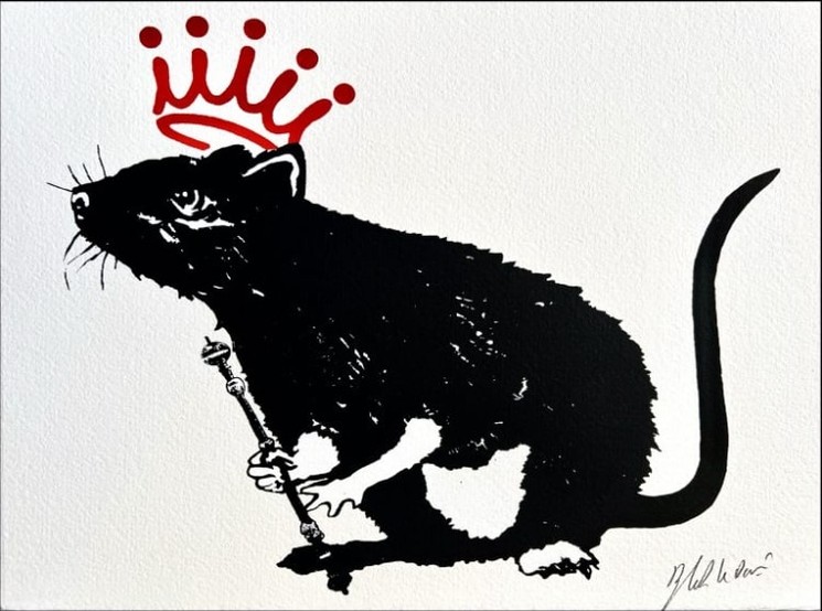 Rat King art print