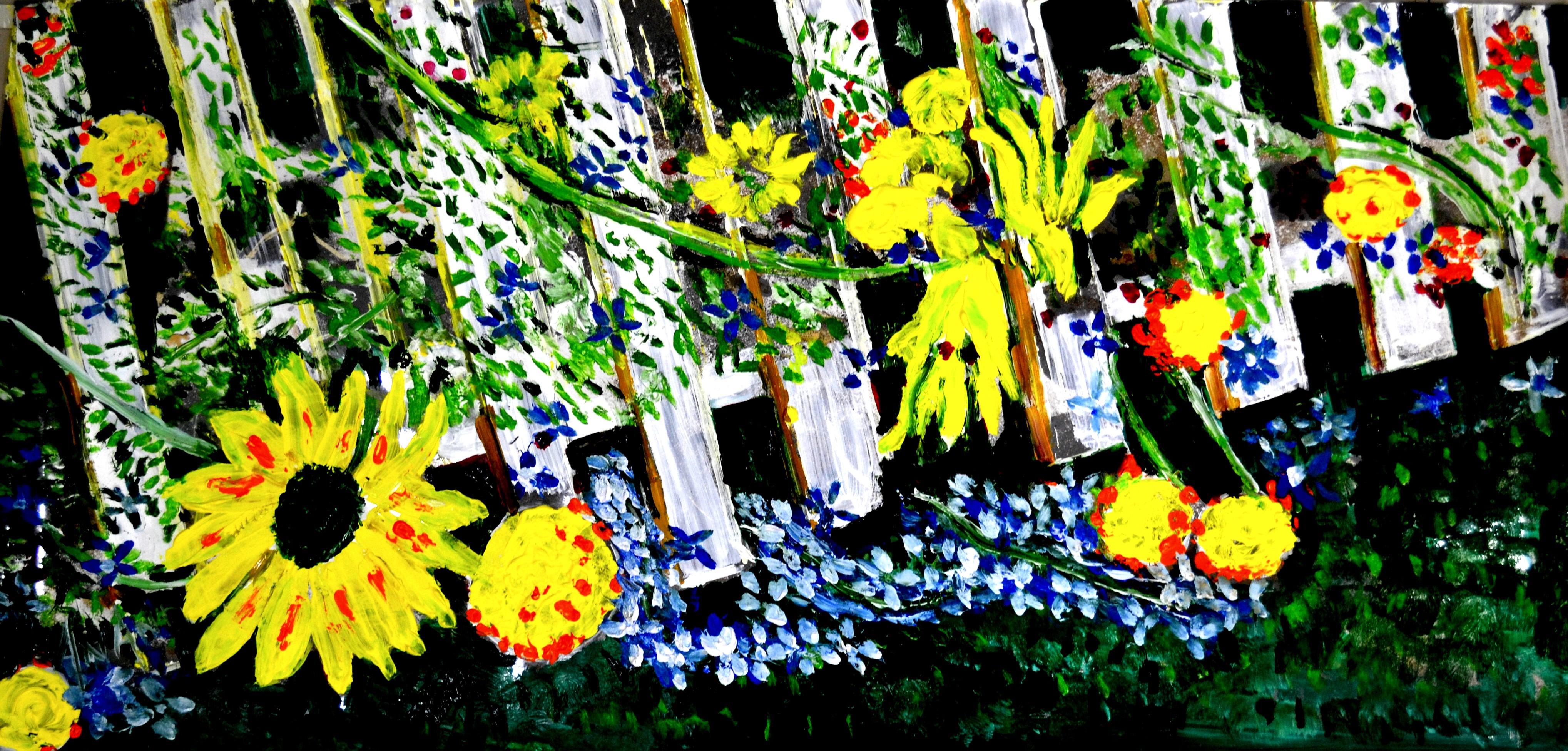 Anand Manchiraju, Floral fantasy-1 Anand Manchiraju, Floral fantasy-1