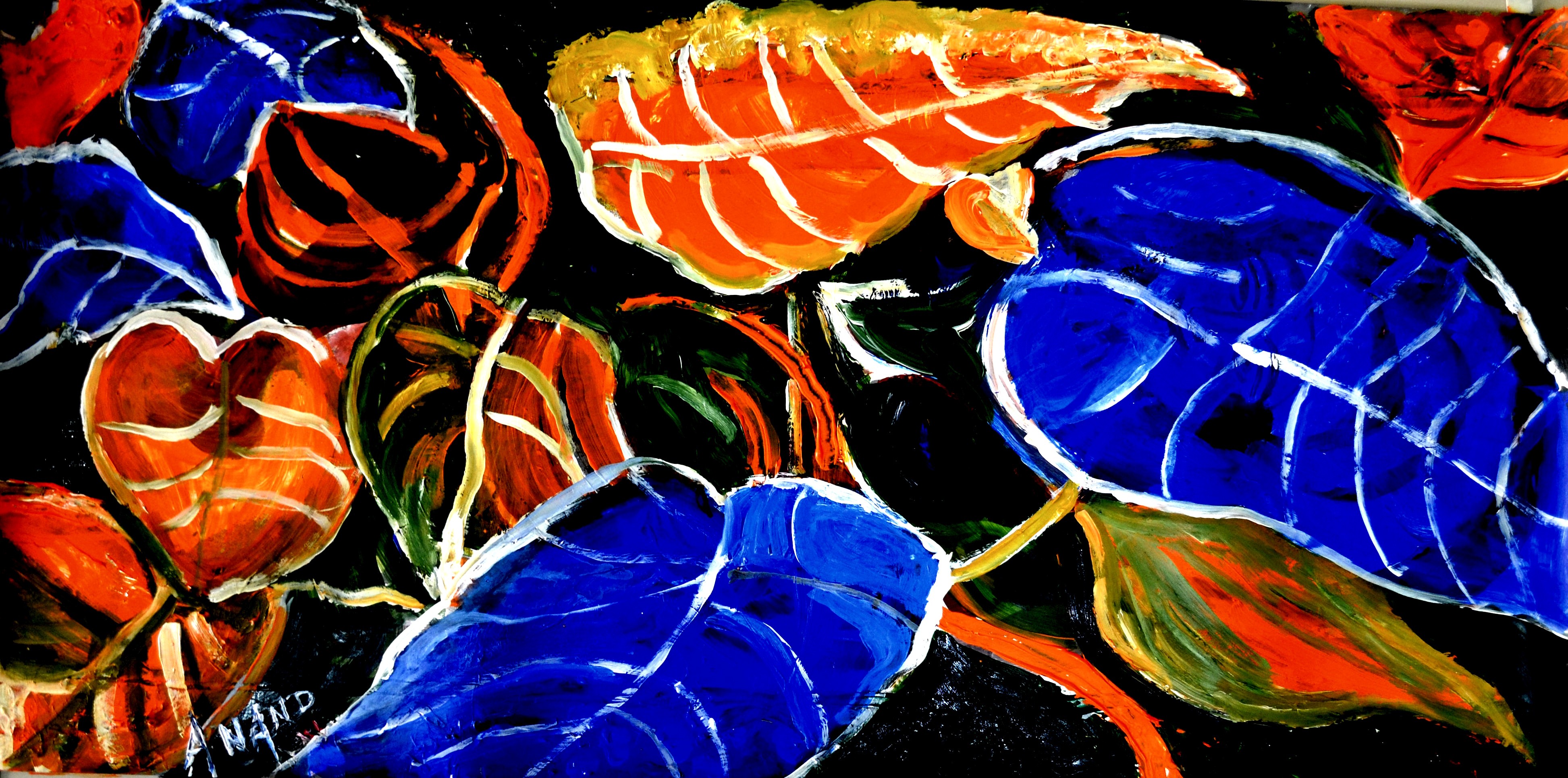 Anand Manchiraju, Leaves and leaves-3 Anand Manchiraju, Leaves and leaves-3