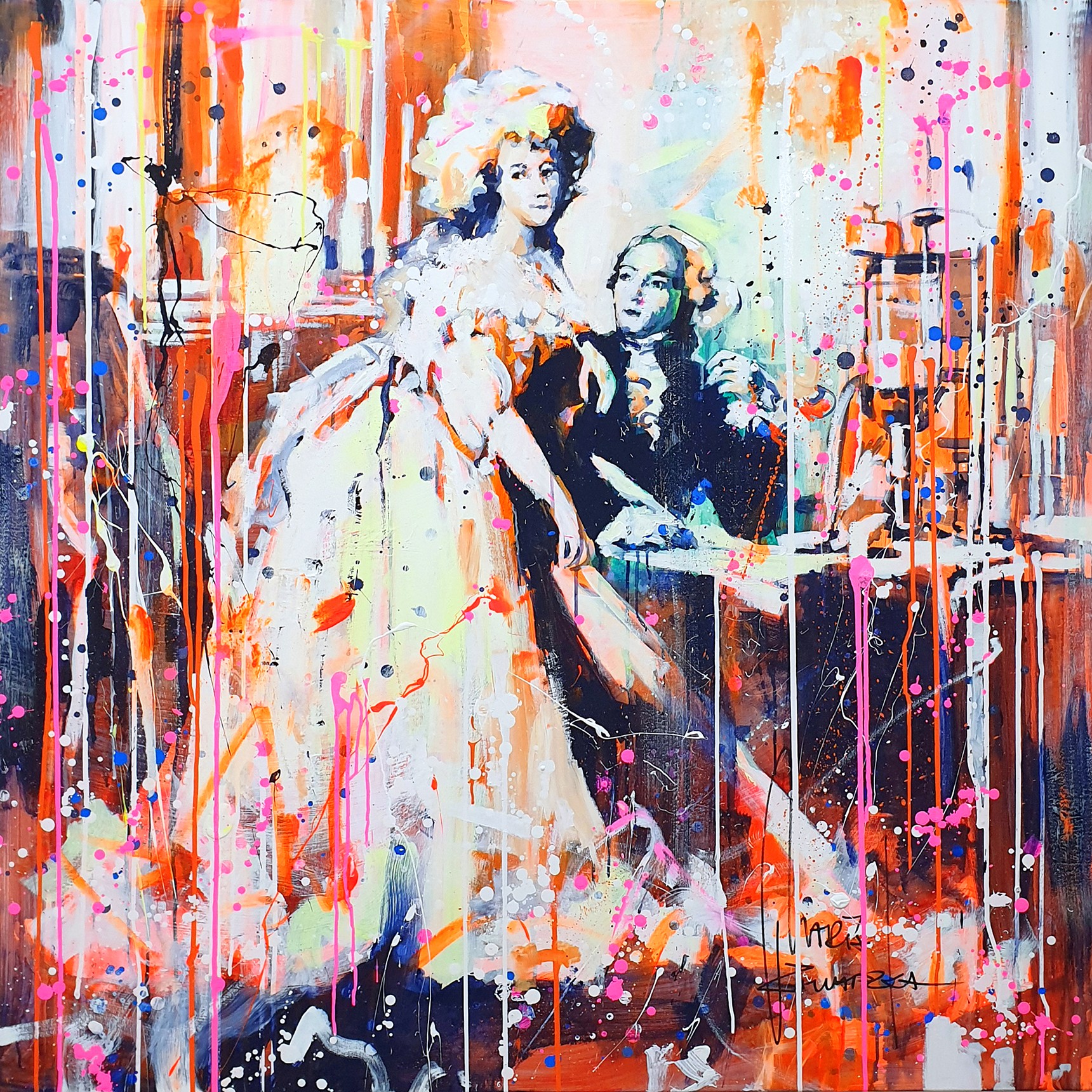 Marta Zawadzka, The Lavoisier's marriage Marta Zawadzka, The Lavoisier's marriage