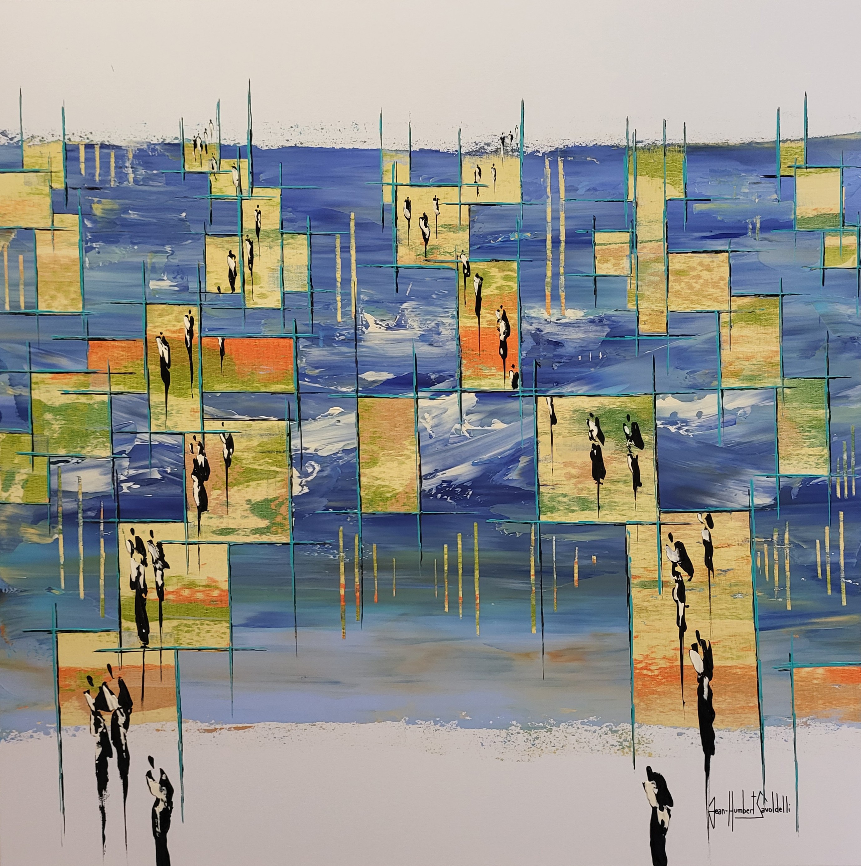 Jean-Humbert Savoldelli, Back from the beach Jean-Humbert Savoldelli, Back from the beach