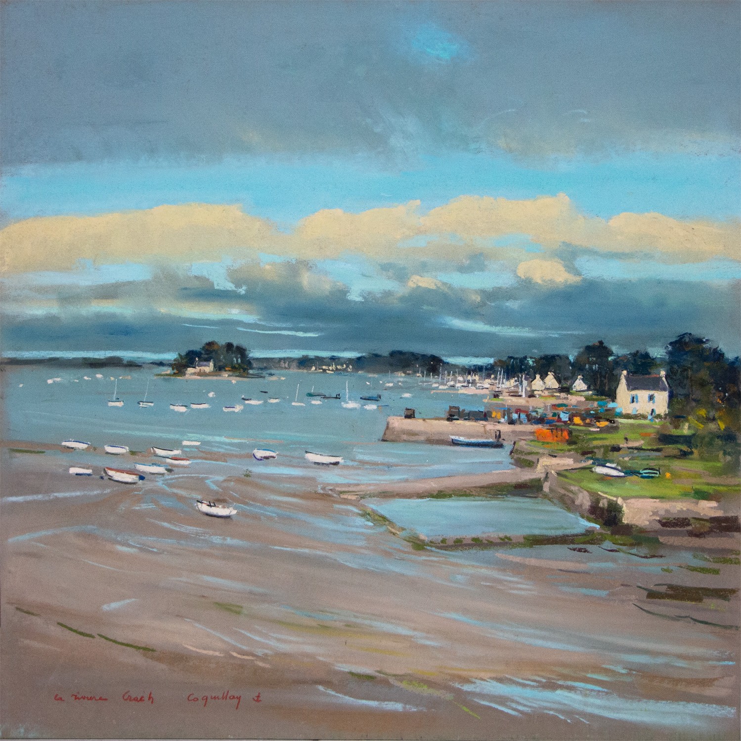Jacques Coquillay, La rivière de Crac’h Jacques Coquillay, La rivière de Crac’h