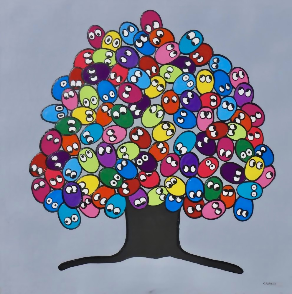 Catherine Rens, Arbre à smilies Catherine Rens, Arbre à smilies