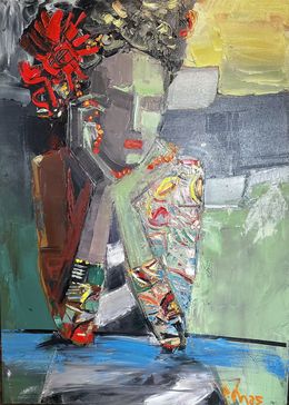 Peinture, Portrait, Roman Dub