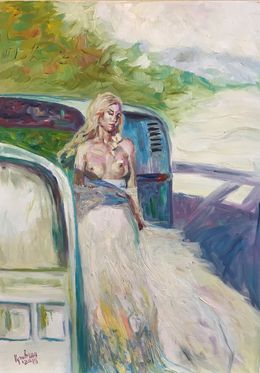 Peinture, First wedding morning, Kateryna Krivchach